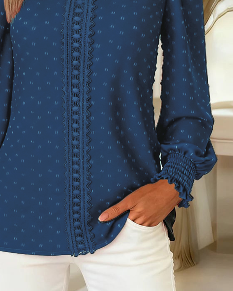 Azure - Soft-Touch Long-Sleeve Top