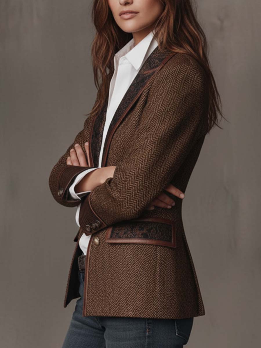 MEGAN ROSE | ARTISTICALLY STRUCTURED BLAZER FOR WOMEN
