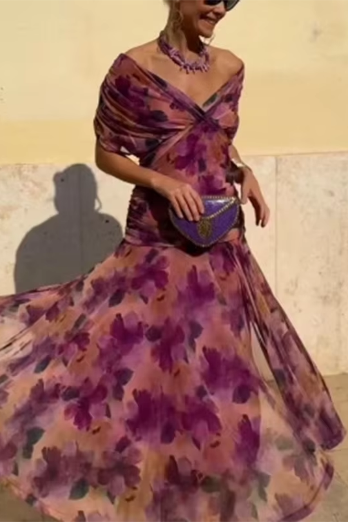 Eloísa™ | Tummy Flattering Long Floral Dress