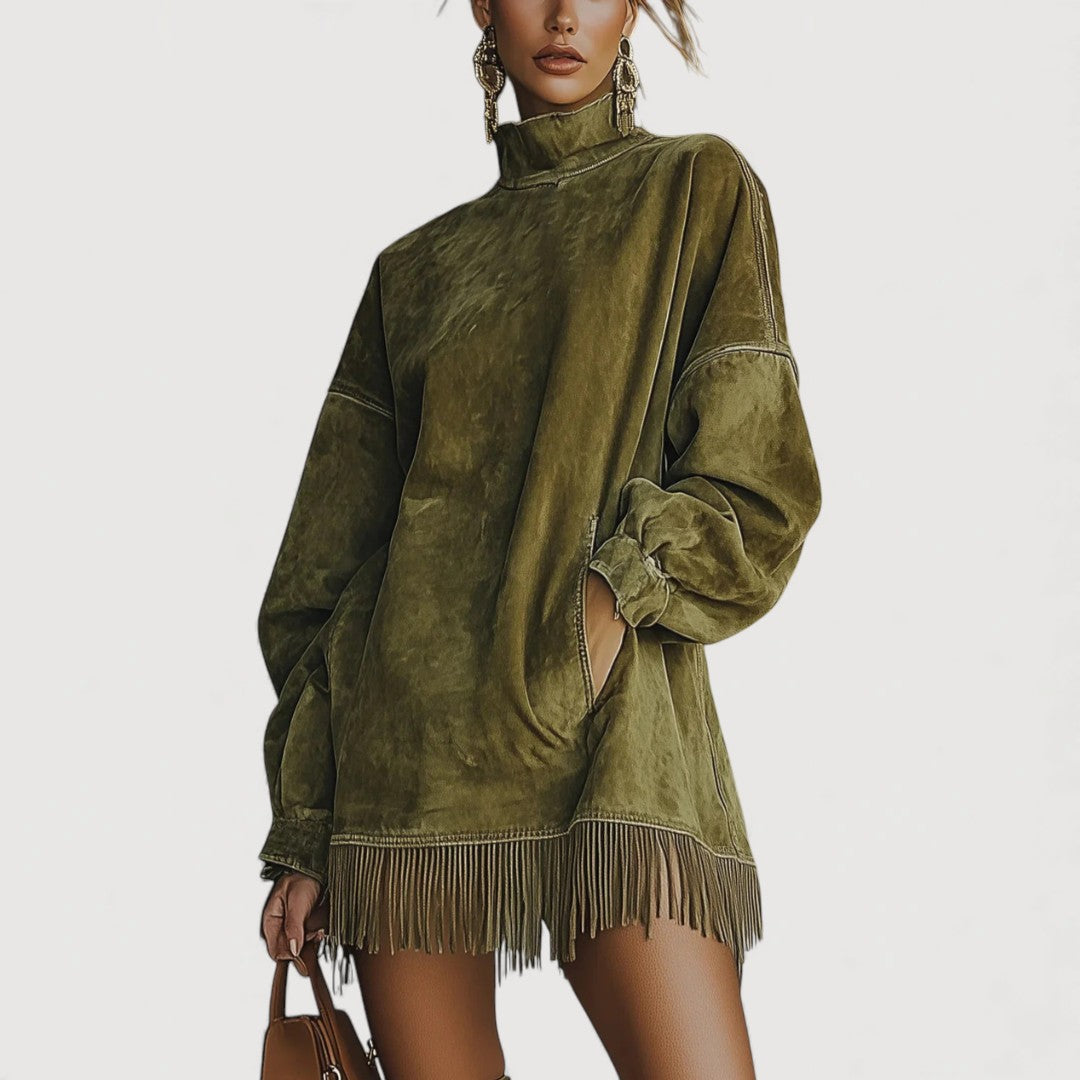 CHLEA – LUXE FRINGE DRESS