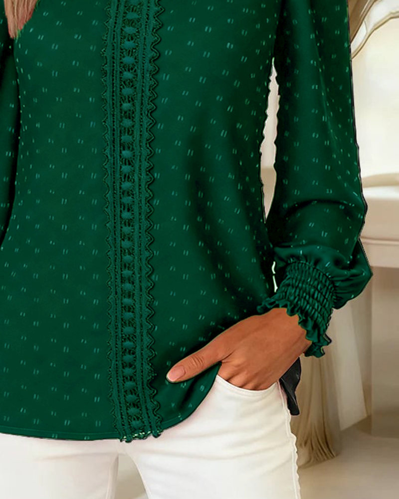 Azure - Soft-Touch Long-Sleeve Top