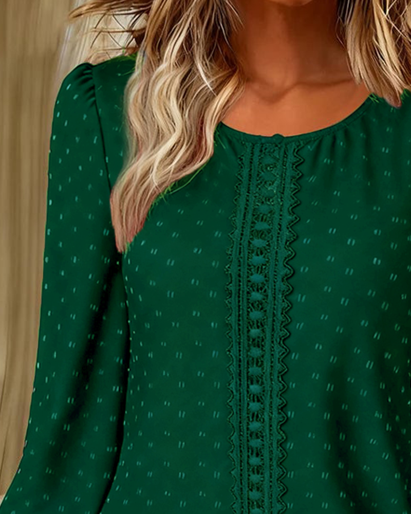 Azure - Soft-Touch Long-Sleeve Top