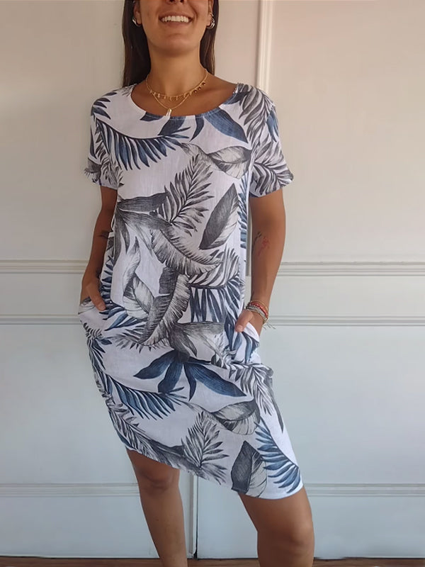 BRENDA – TROPICAL MIDI DRESS