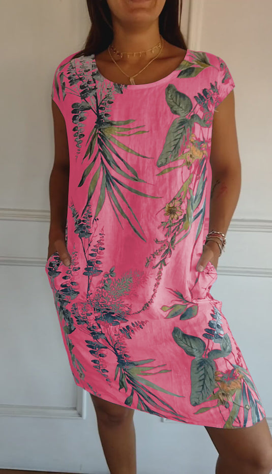 BRENDA – TROPICAL MIDI DRESS
