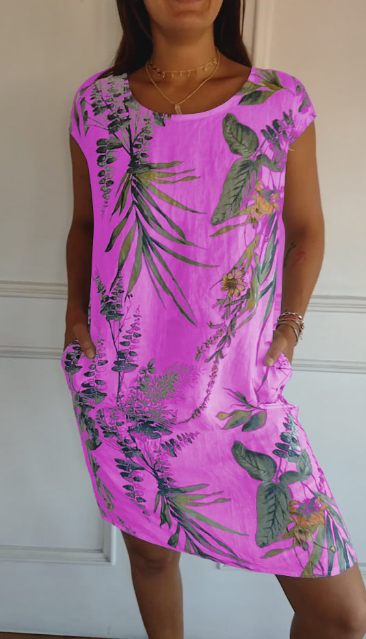 BRENDA – TROPICAL MIDI DRESS