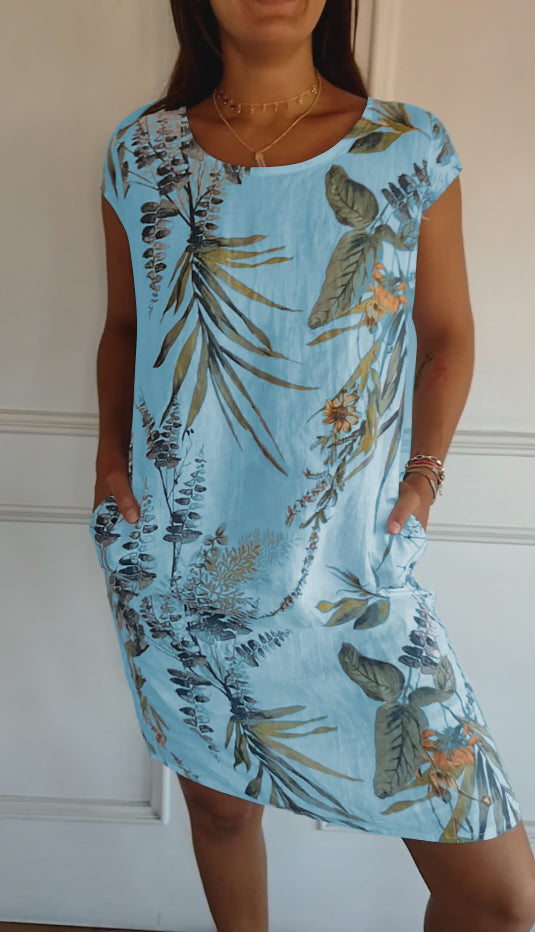 BRENDA – TROPICAL MIDI DRESS