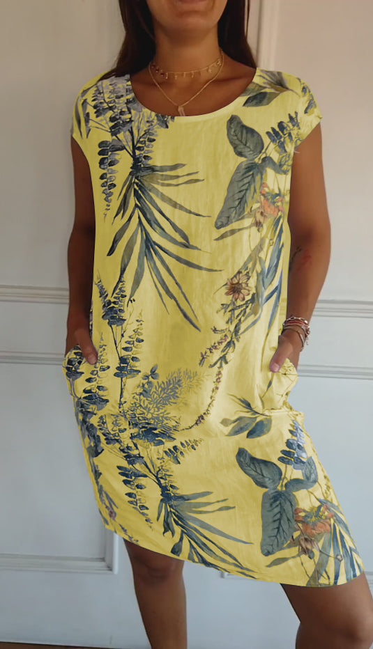 BRENDA – TROPICAL MIDI DRESS