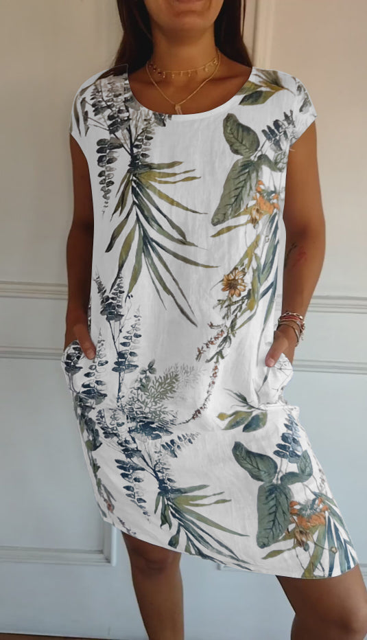 BRENDA – TROPICAL MIDI DRESS