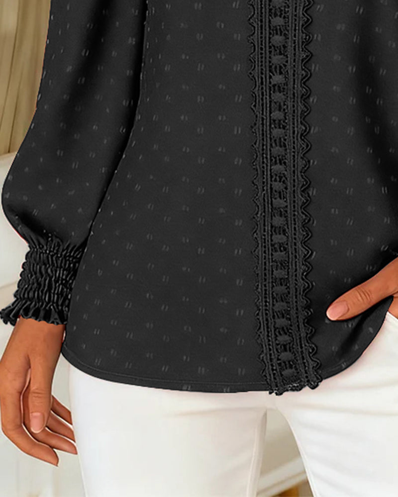 Azure - Soft-Touch Long-Sleeve Top