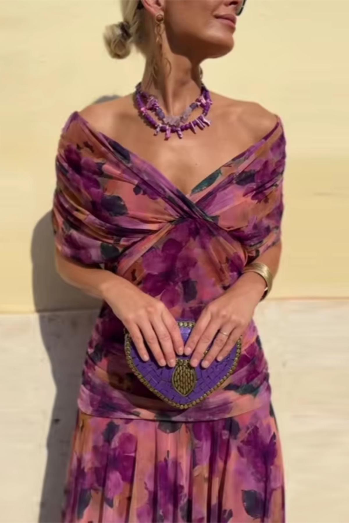 Eloísa™ | Tummy Flattering Long Floral Dress