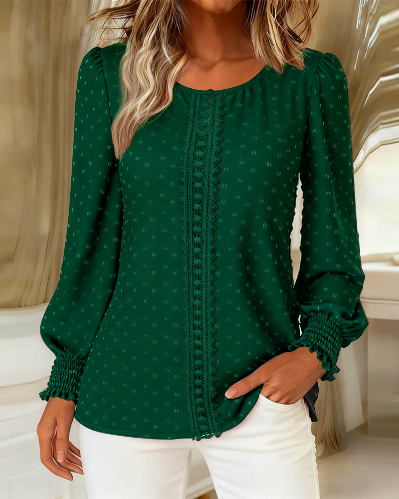 Azure - Soft-Touch Long-Sleeve Top