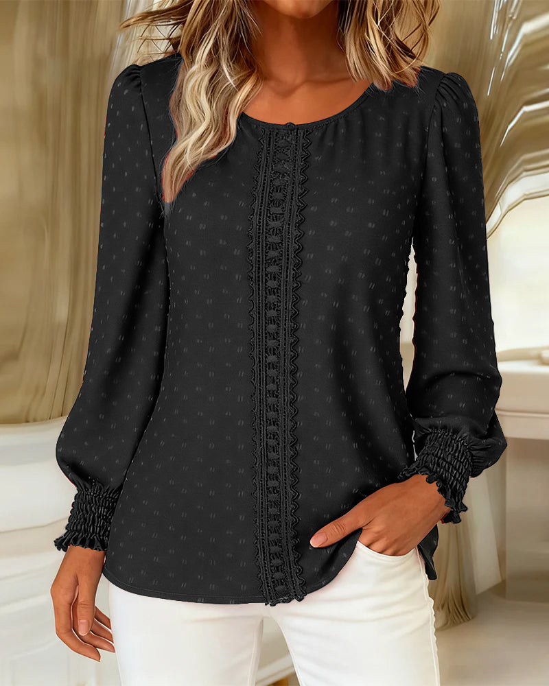Azure - Soft-Touch Long-Sleeve Top