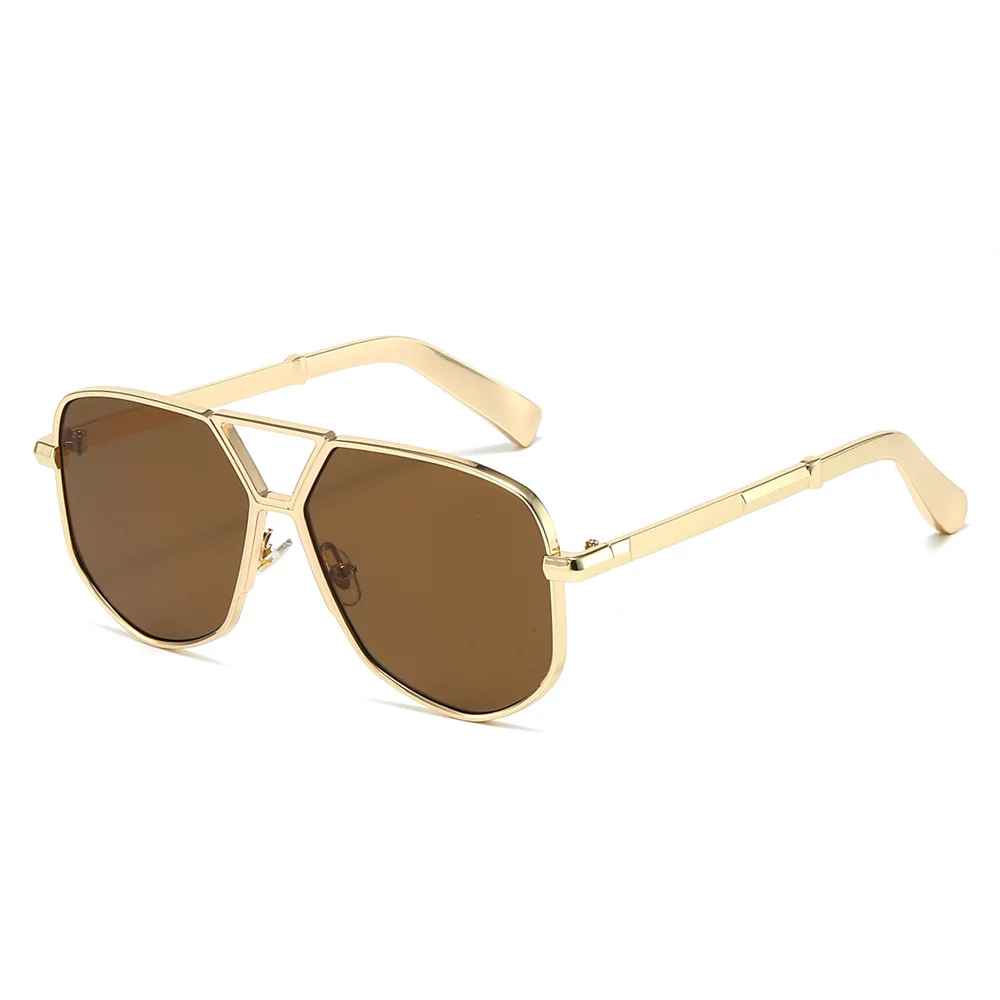Lennox Geometric Aviator Sunglasses