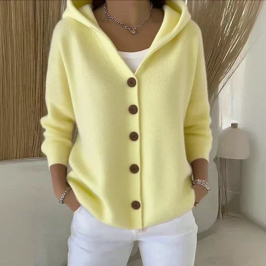 Rocío | Hooded Knit Cardigan
