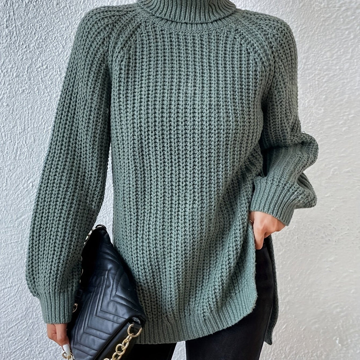 Jada | Women's High Neck Top
