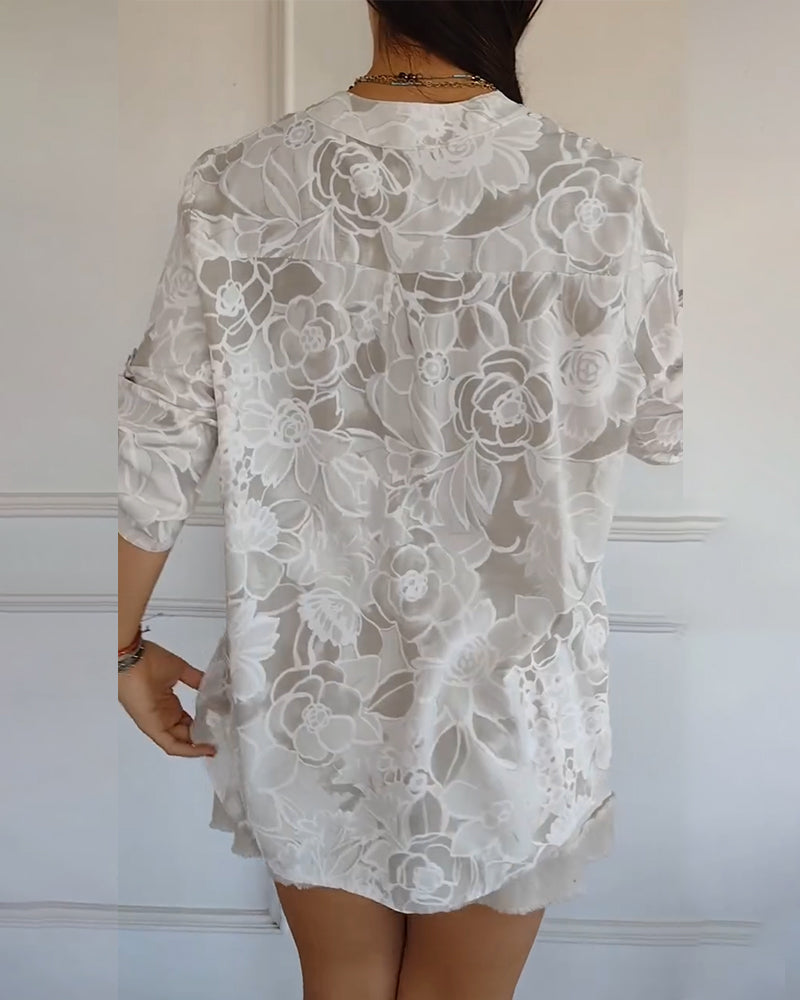 Tara | Floral Print Blouse