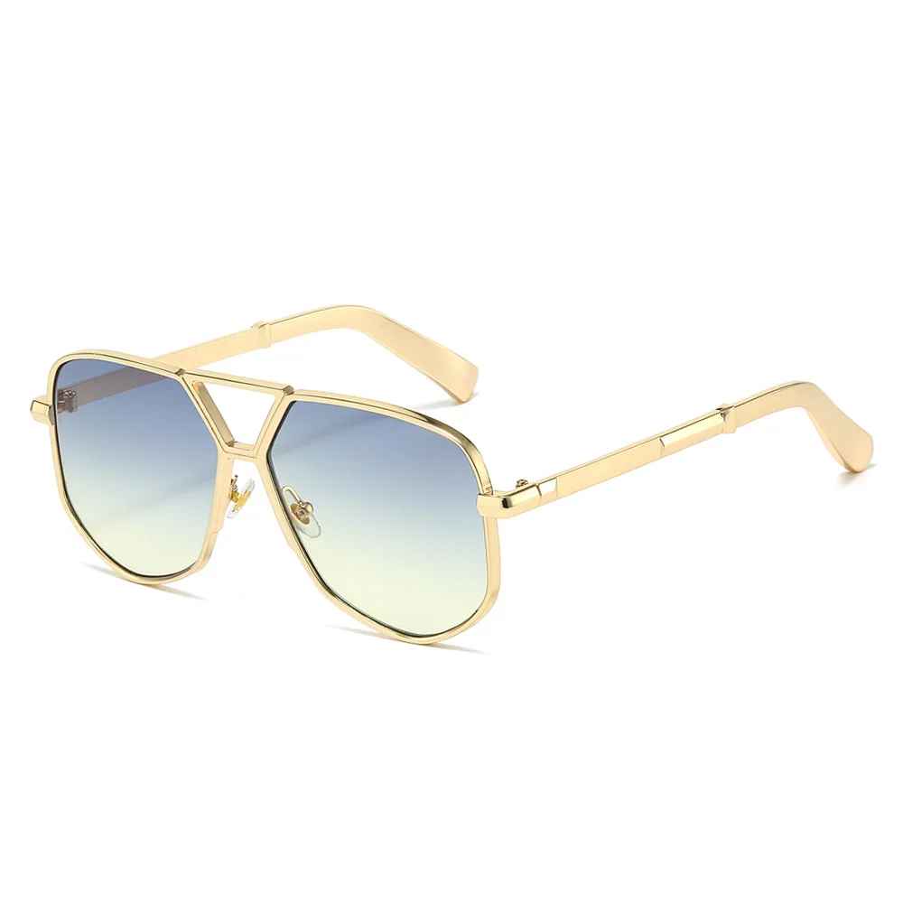 Lennox Geometric Aviator Sunglasses