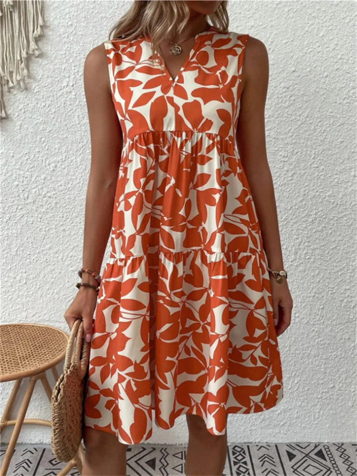CELIA – SLEEVELESS MIDI DRESS