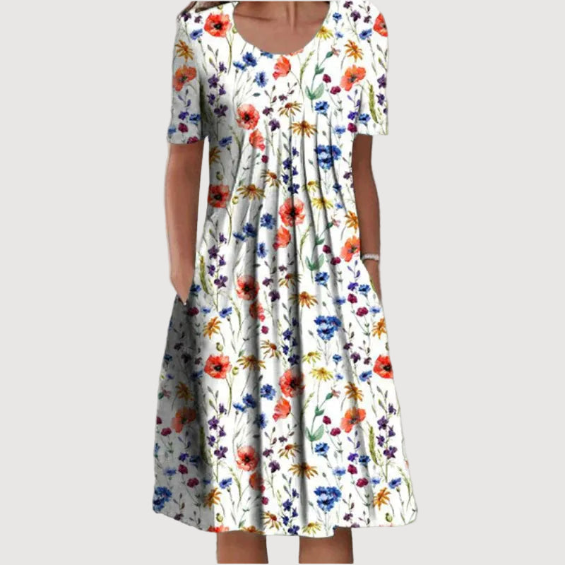 MABEL – FLORAL MIDI DRESS