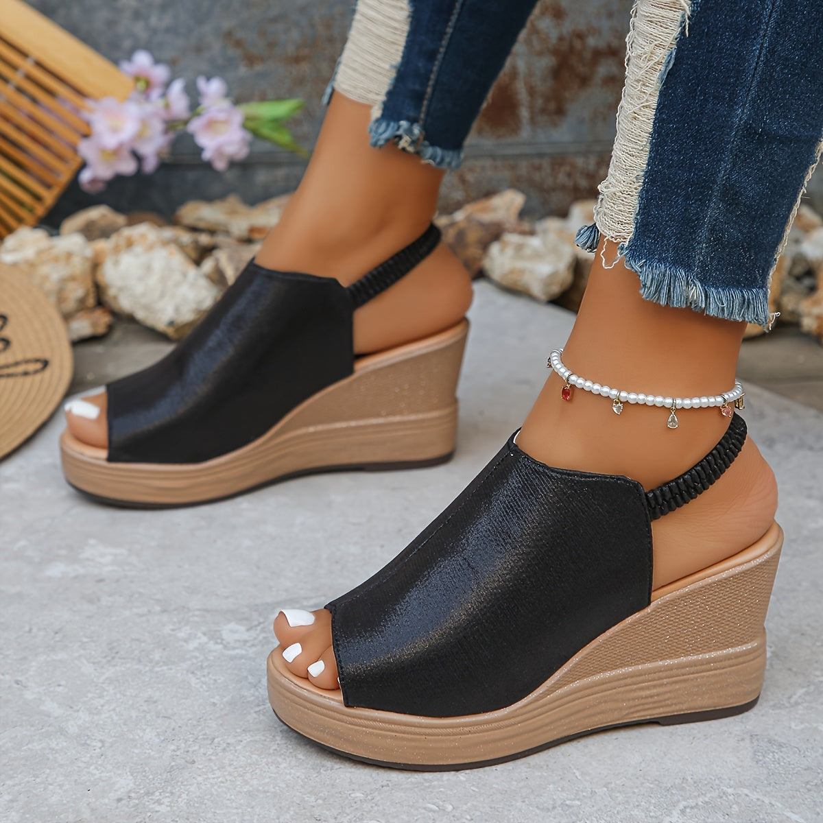 Julie | Orthopedic Wedge Sandals