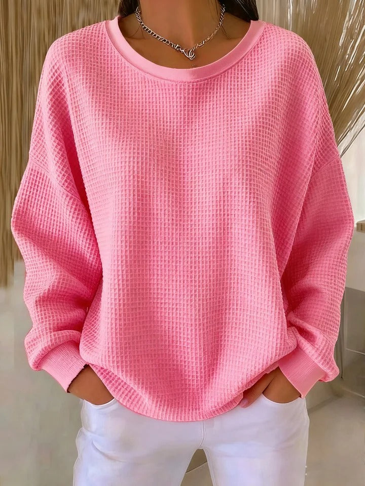 Nuria | Classic Waffle Knit Jumper
