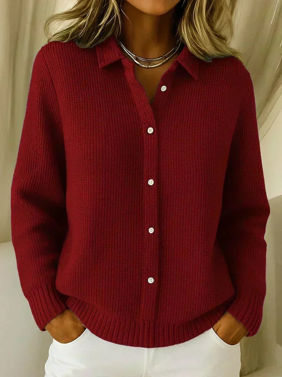 Carmela | Textured Button Cardigan