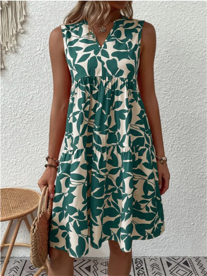 CELIA – SLEEVELESS MIDI DRESS