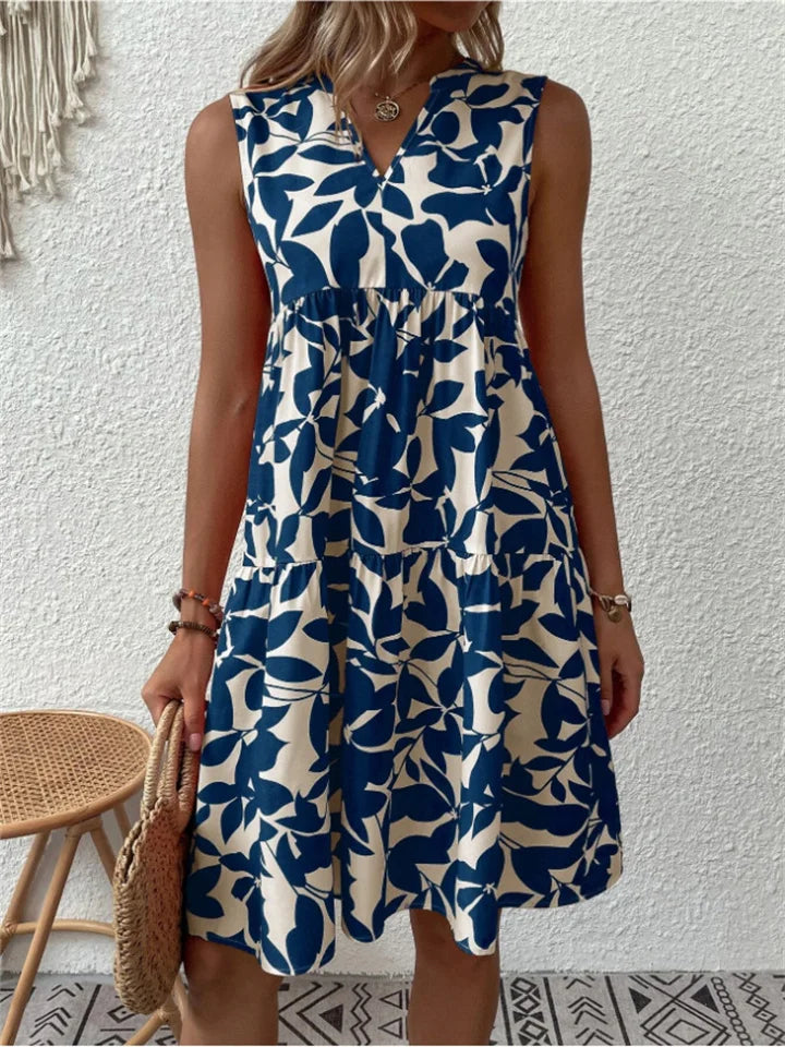 CELIA – SLEEVELESS MIDI DRESS
