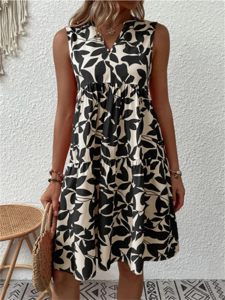 CELIA – SLEEVELESS MIDI DRESS