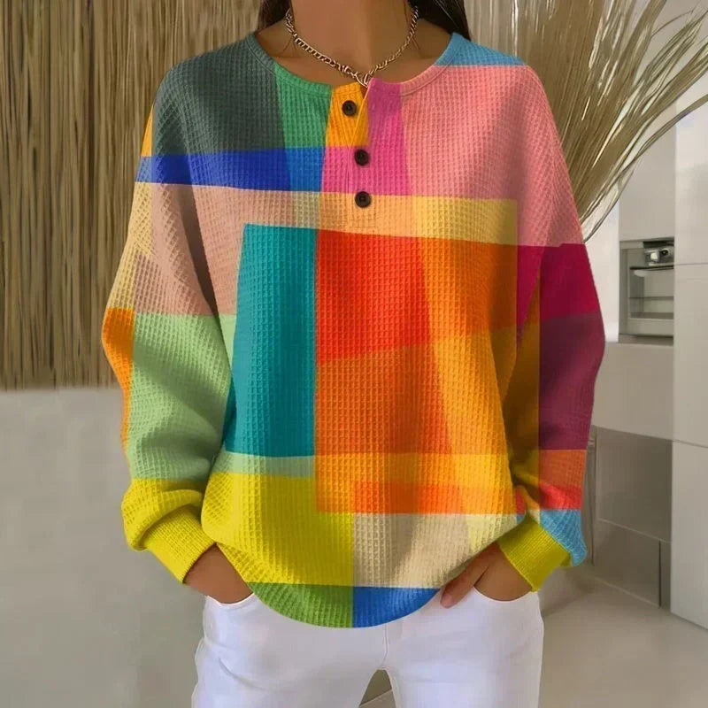 Consuelo | Layered Waffle Knit Jumper