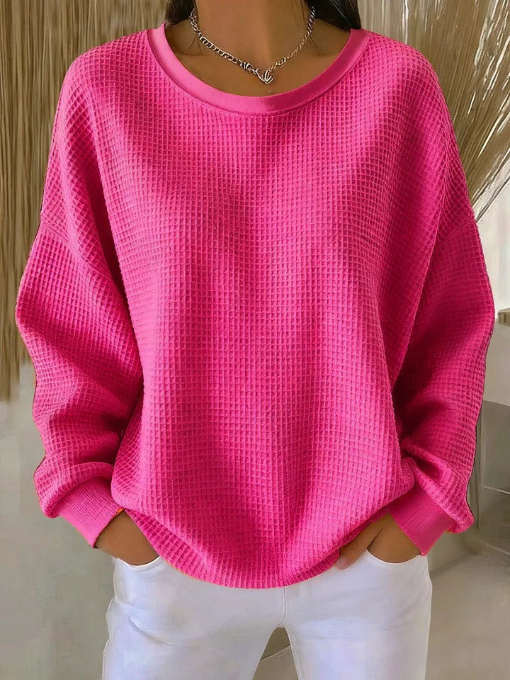 Nuria | Classic Waffle Knit Jumper