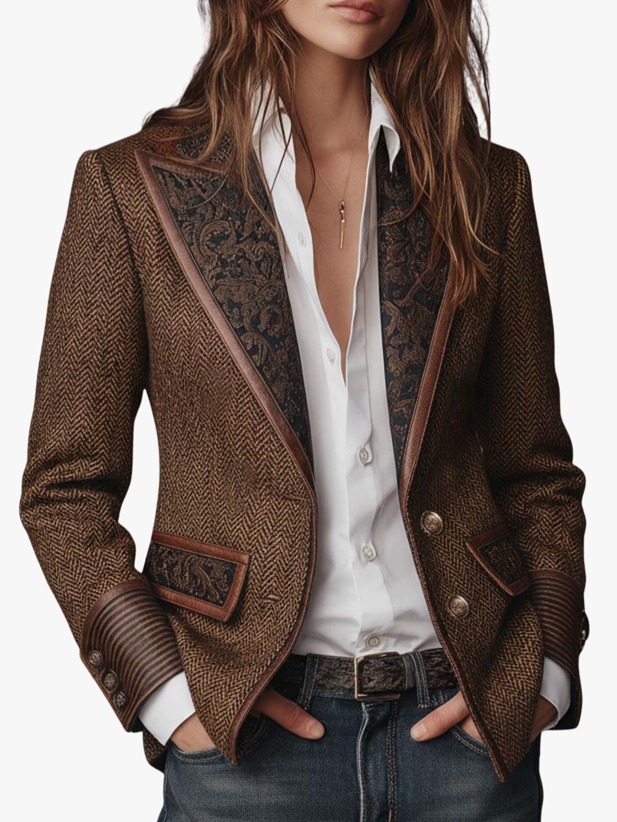 MEGAN ROSE | ARTISTICALLY STRUCTURED BLAZER FOR WOMEN