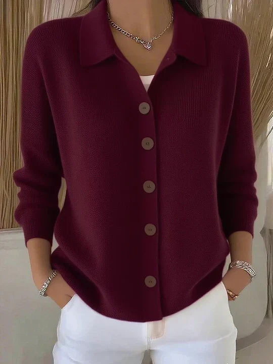 Josefina | Collared Button Cardigan