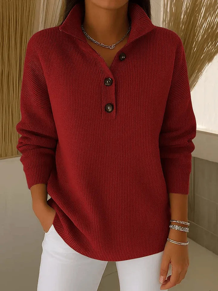 Amparo | Polo Collar Knit Jumper