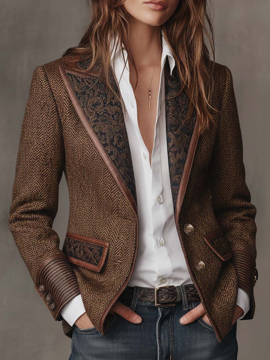 MEGAN ROSE | ARTISTICALLY STRUCTURED BLAZER FOR WOMEN