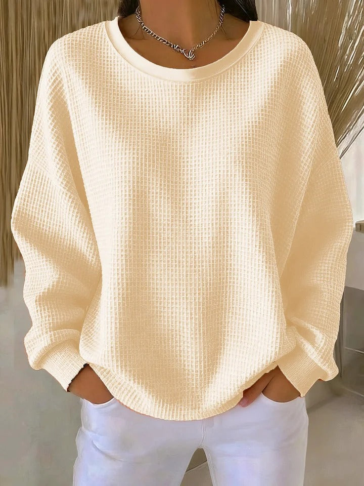 Nuria | Classic Waffle Knit Jumper