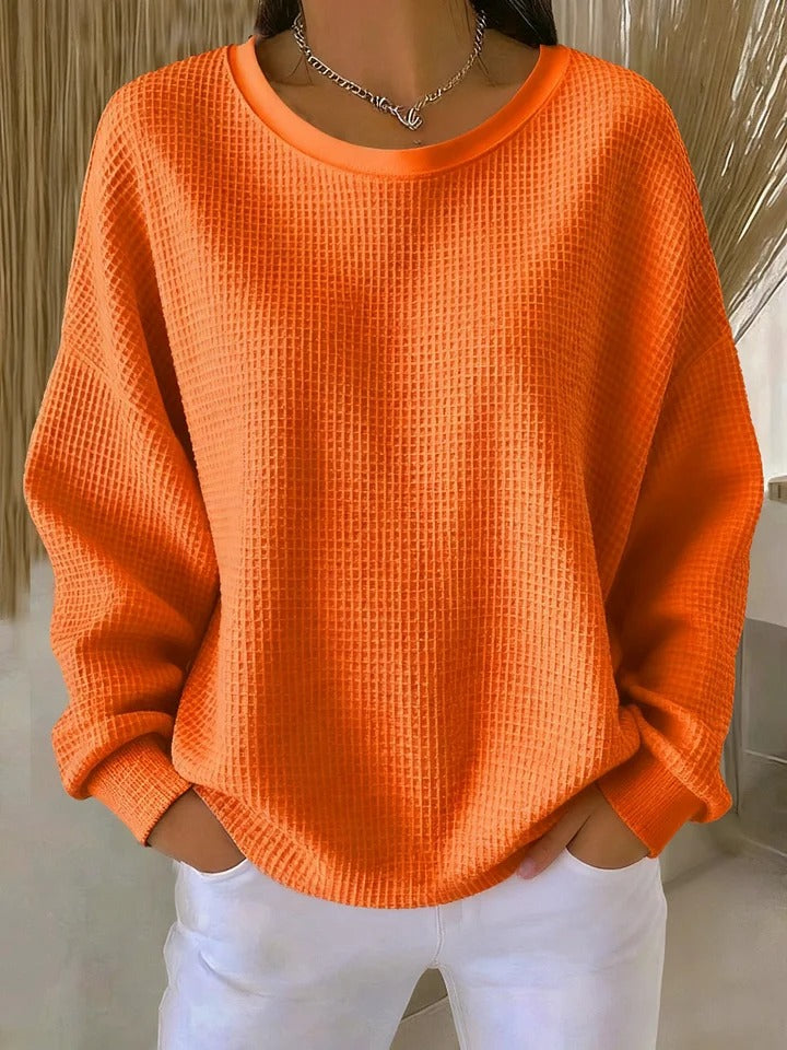 Nuria | Classic Waffle Knit Jumper