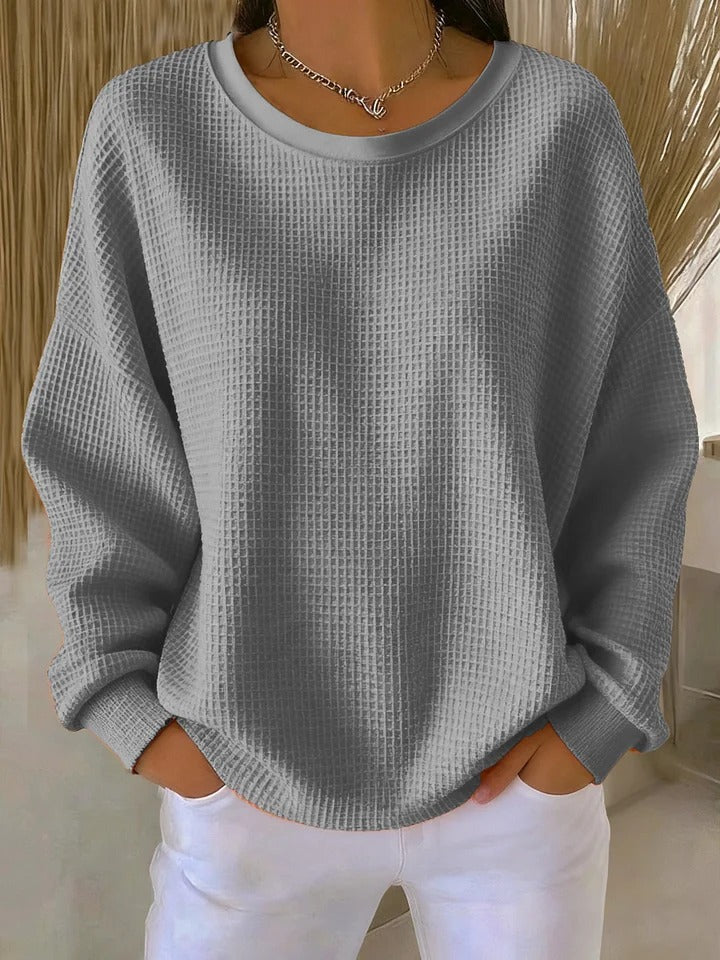 Nuria | Classic Waffle Knit Jumper