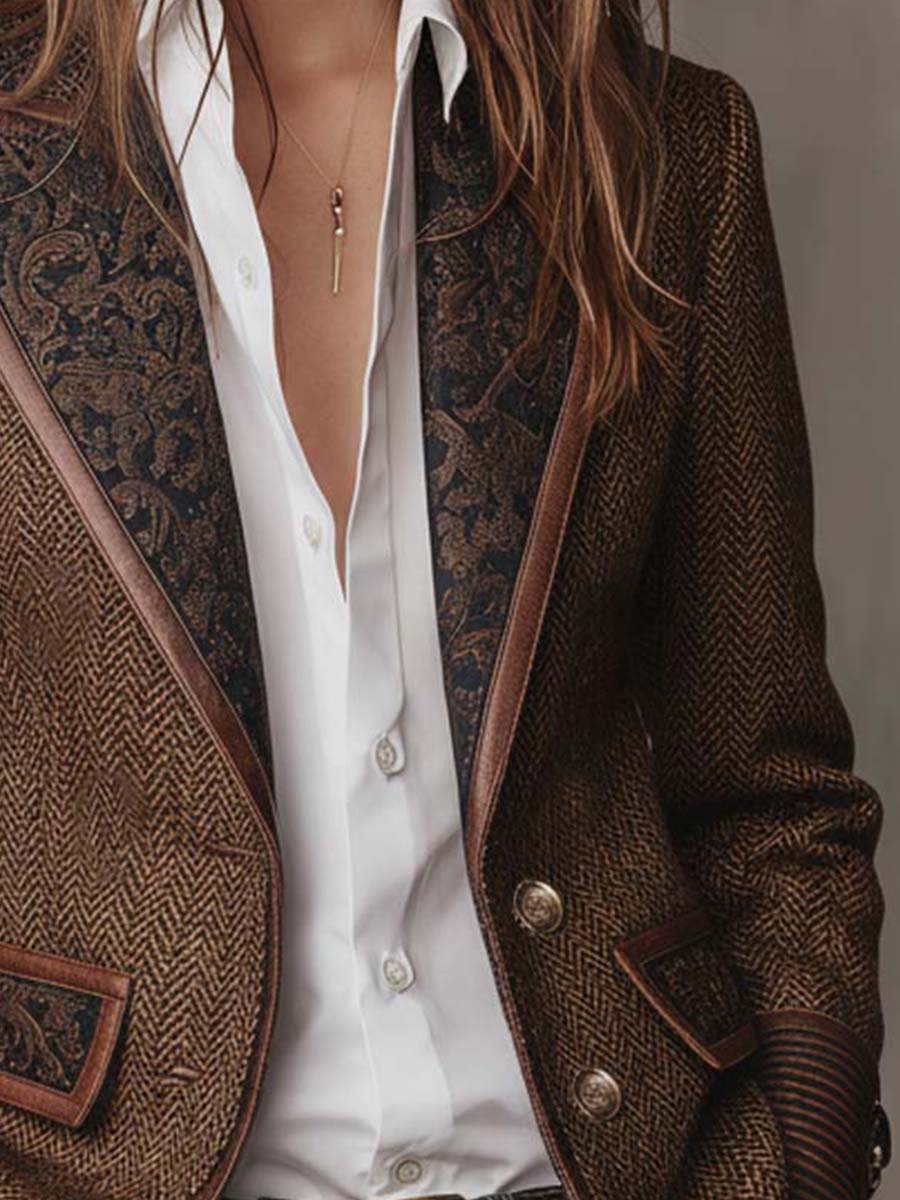MEGAN ROSE | ARTISTICALLY STRUCTURED BLAZER FOR WOMEN