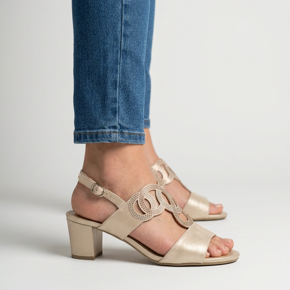 Gea™ | Comfort Heeled Sandals