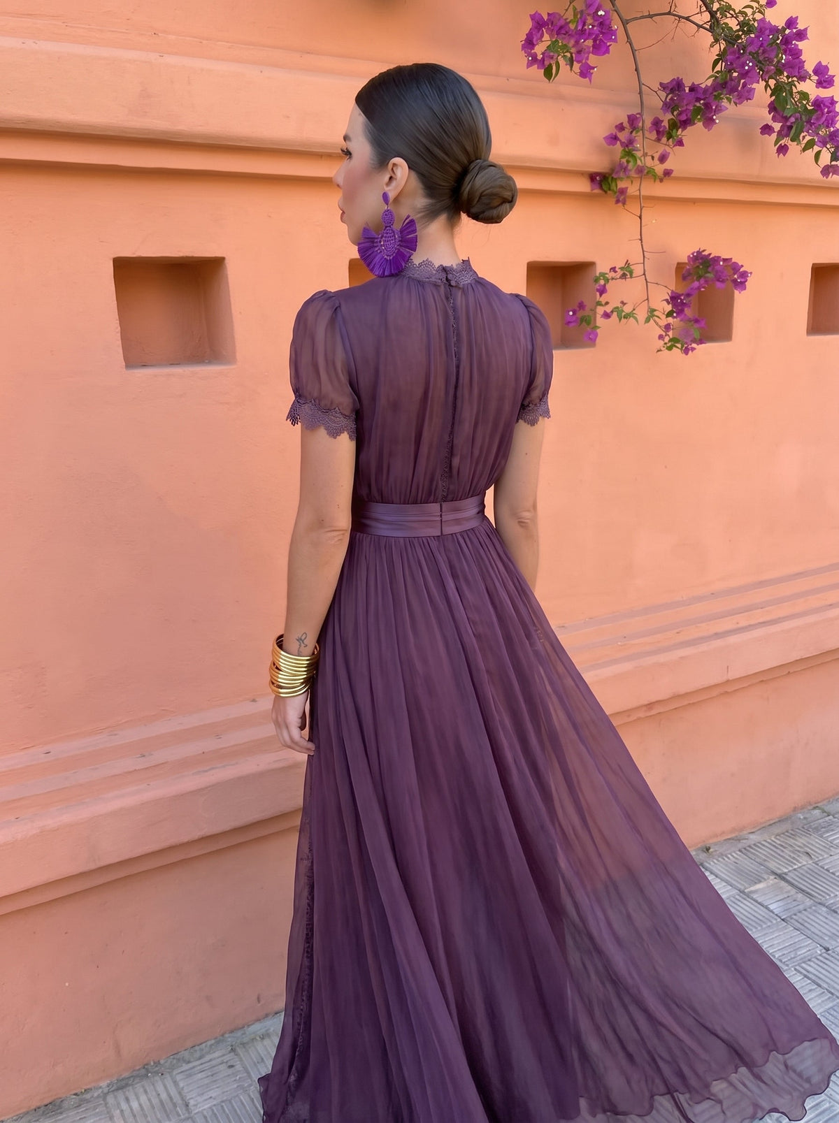 Cayetana™ | Tummy Flattering Long Dress