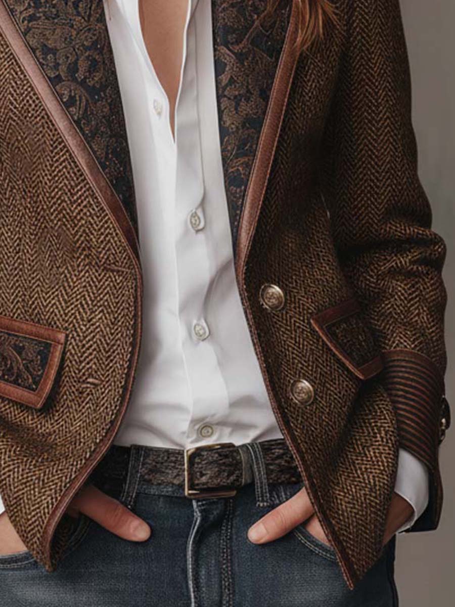 MEGAN ROSE | ARTISTICALLY STRUCTURED BLAZER FOR WOMEN