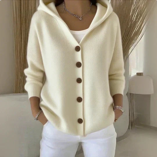 Rocío | Hooded Knit Cardigan