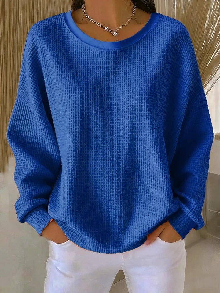 Nuria | Classic Waffle Knit Jumper