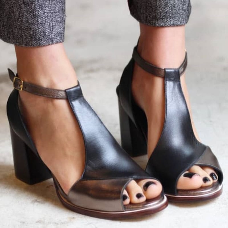 Shanice- Patchwork Sandals