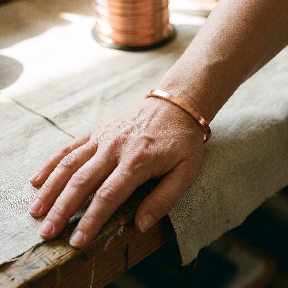 River Copper Bracelet
