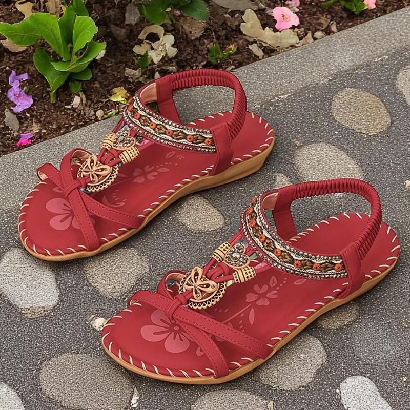 Allegra - Embellished Gladiator Sandals