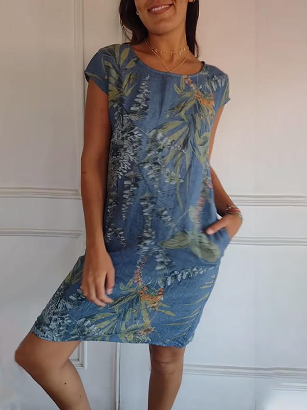 BRENDA – TROPICAL MIDI DRESS