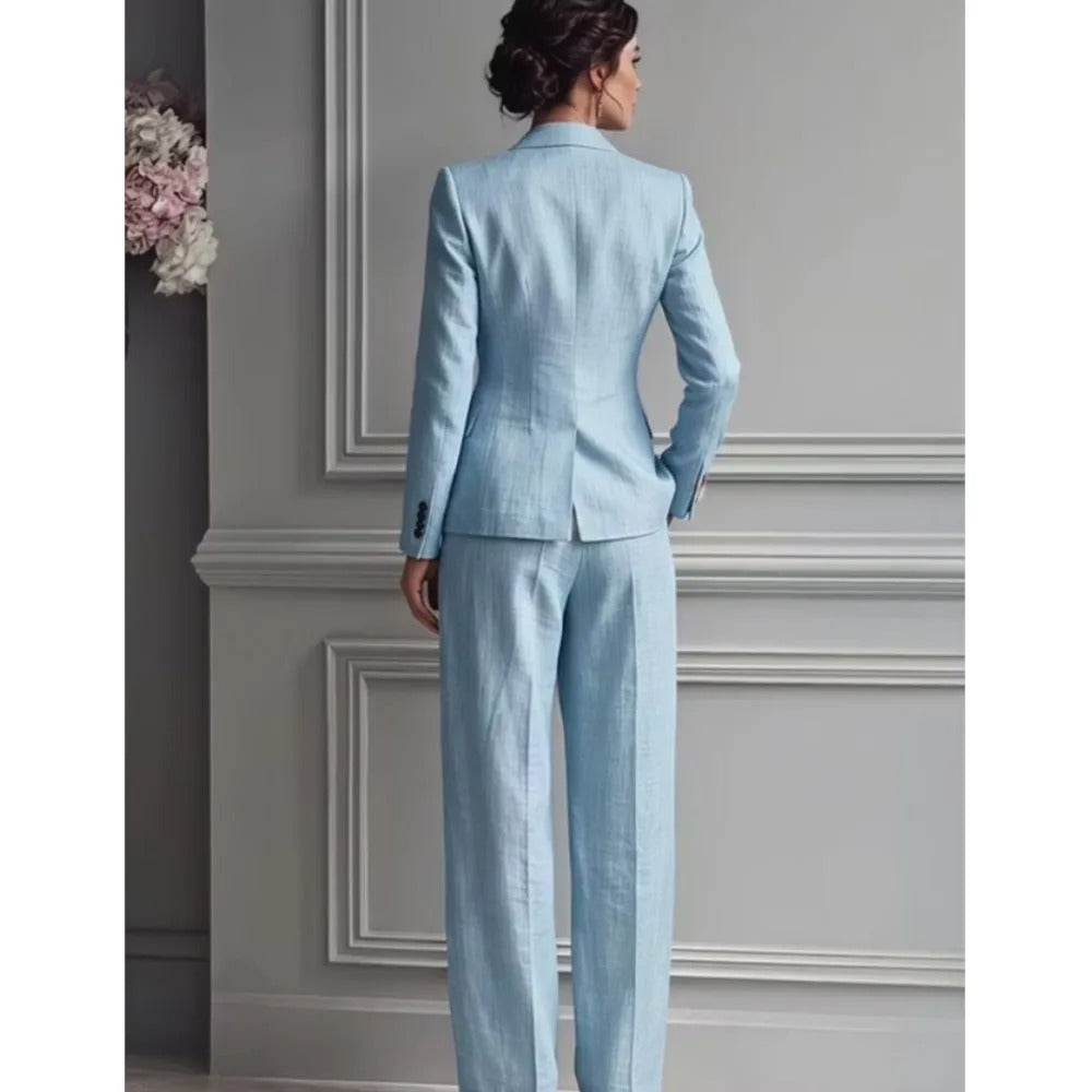 Enid™ Blazer and Wide Leg Pants Set