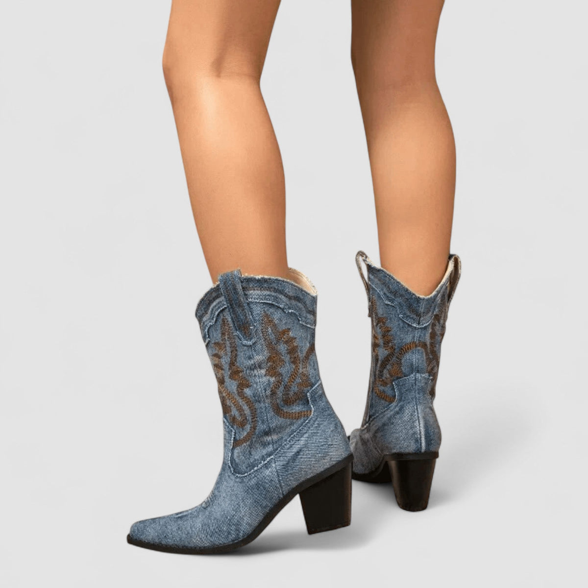 Selena – Orthopedic Denim Boots